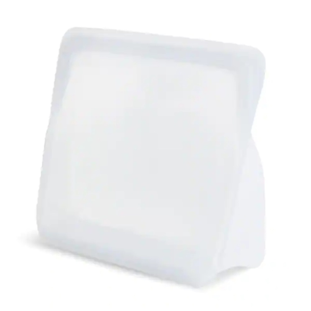 Set of 2 Clear Stasher Stand-Up Mid Bags